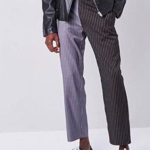 Pinstriped Colorblock Pants 👖 34 x 30